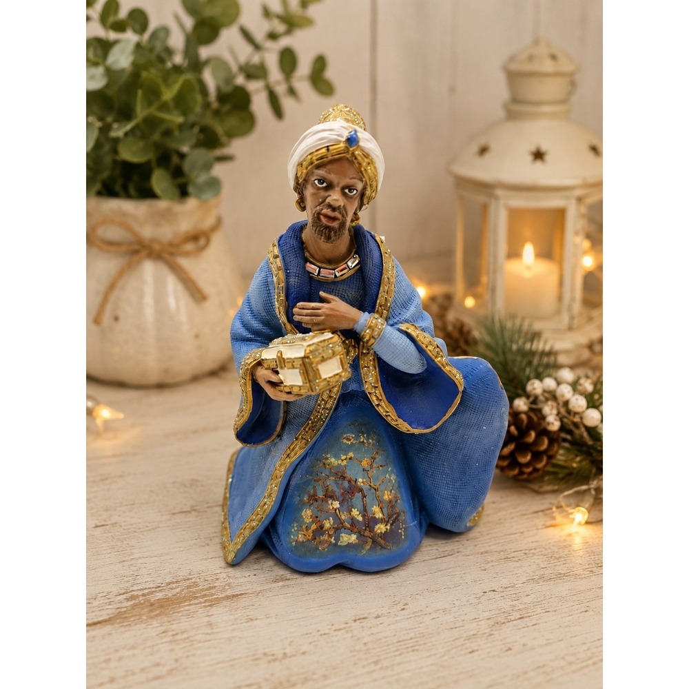 Vincent van Gogh-Inspired "Starry Night" Nativity Collection Christmas Holiday